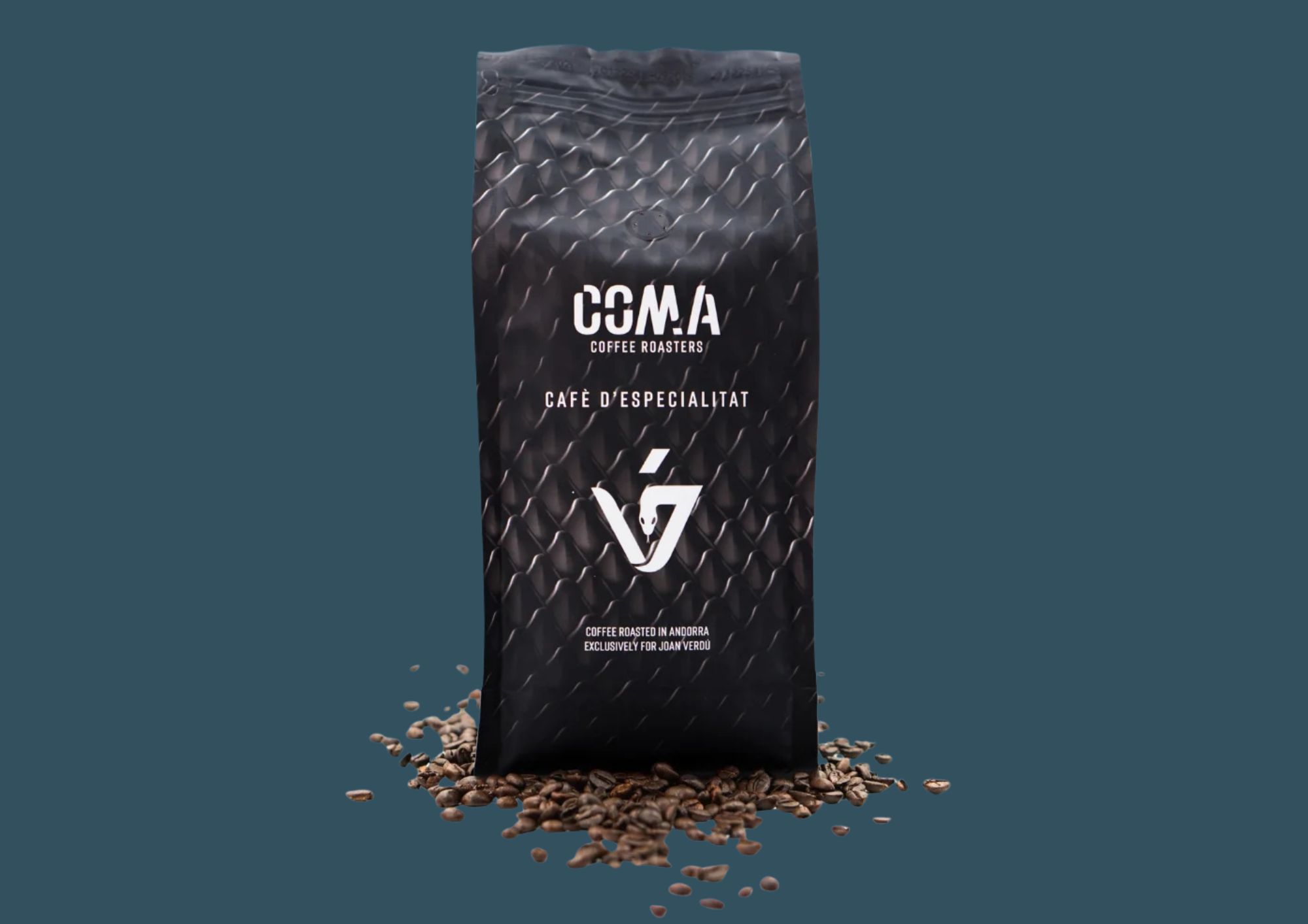 Bote de La Mamba Blend, Coma Coffee Roasters x Joan Verdú